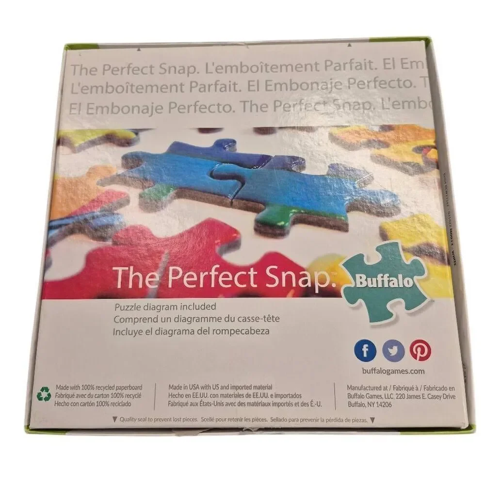 Buffalo Games Dog Days Summer School 750 pc Jigsaw Puzzle